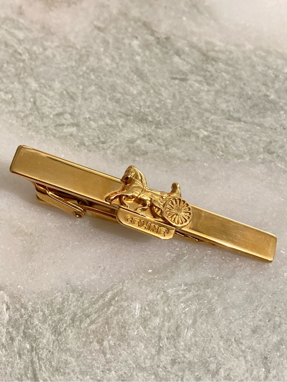 Celine Tie Clip Vintage - Picture 1 of 6